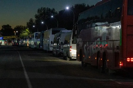 В Донецкой народной республике (ДНР) с 12 июня начинает действовать запрет на пассажирские перевозки в ночное время